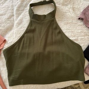 SHEIN Halter Crop Top